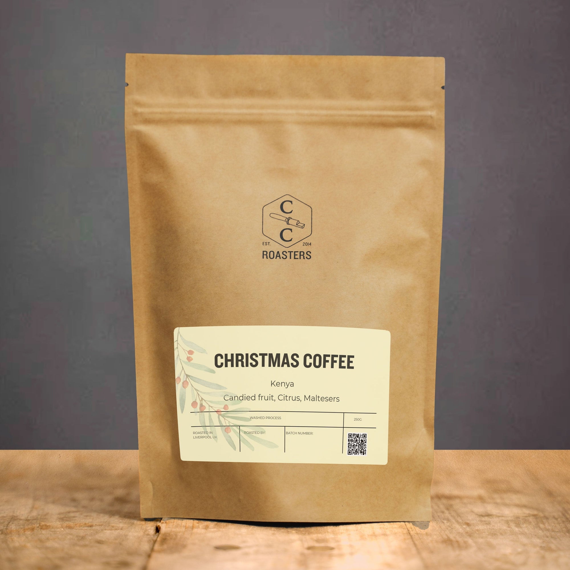 An image of Crosby Coffee's Christmas coffee